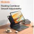 Mcdodo Kb 7190 Keyboard Pu Leather Magnetic Case Portable V5.2 Smart Case with Keyboard English Layout for iPad Air 6 11 Inch Black