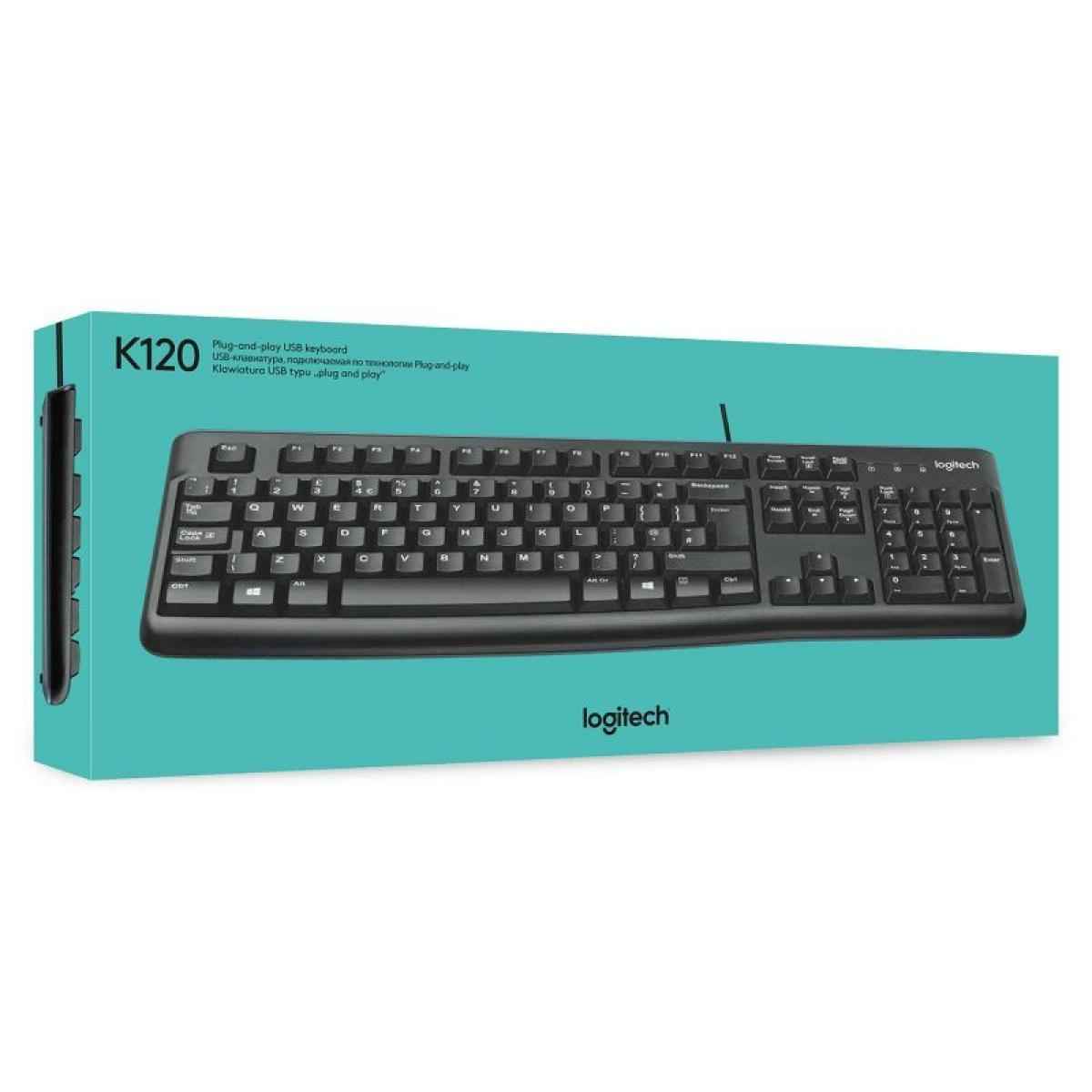 Logitech K120 Corded USB Keyboard Logitech K120 Corded USB Keyboard