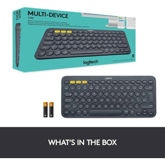Logitech K380 Multi-Device Bluetooth Keyboard -Grey