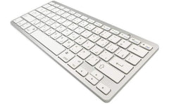 Wireless Rechargeable Chocolate Keyboard White, gaming keyboard