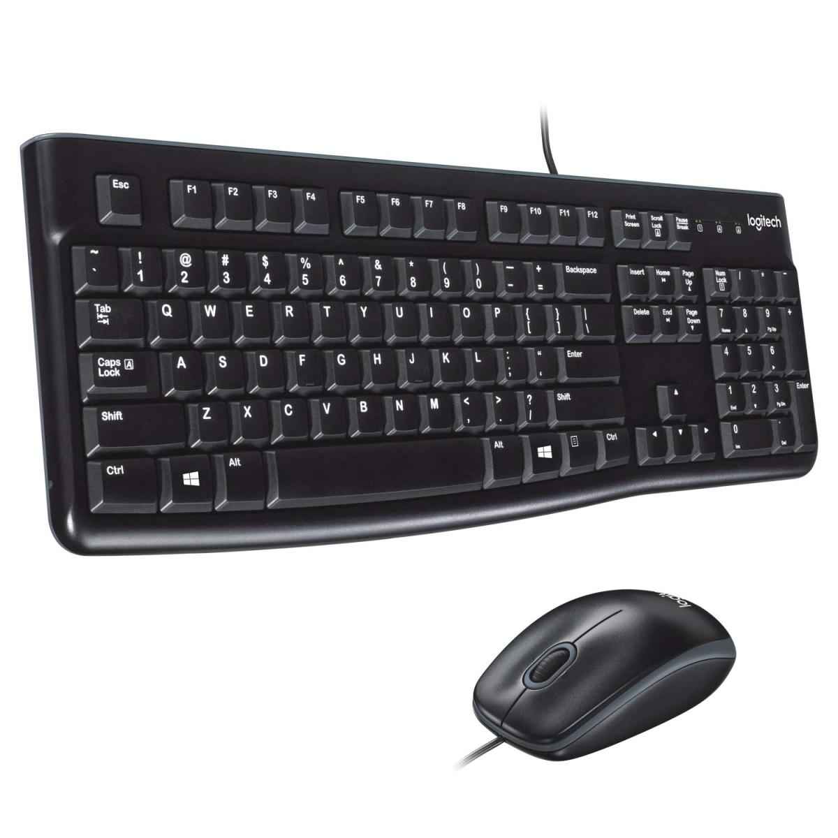 Logitech MK120 Wired Keyboard and Mouse Combo, gaming keyboard