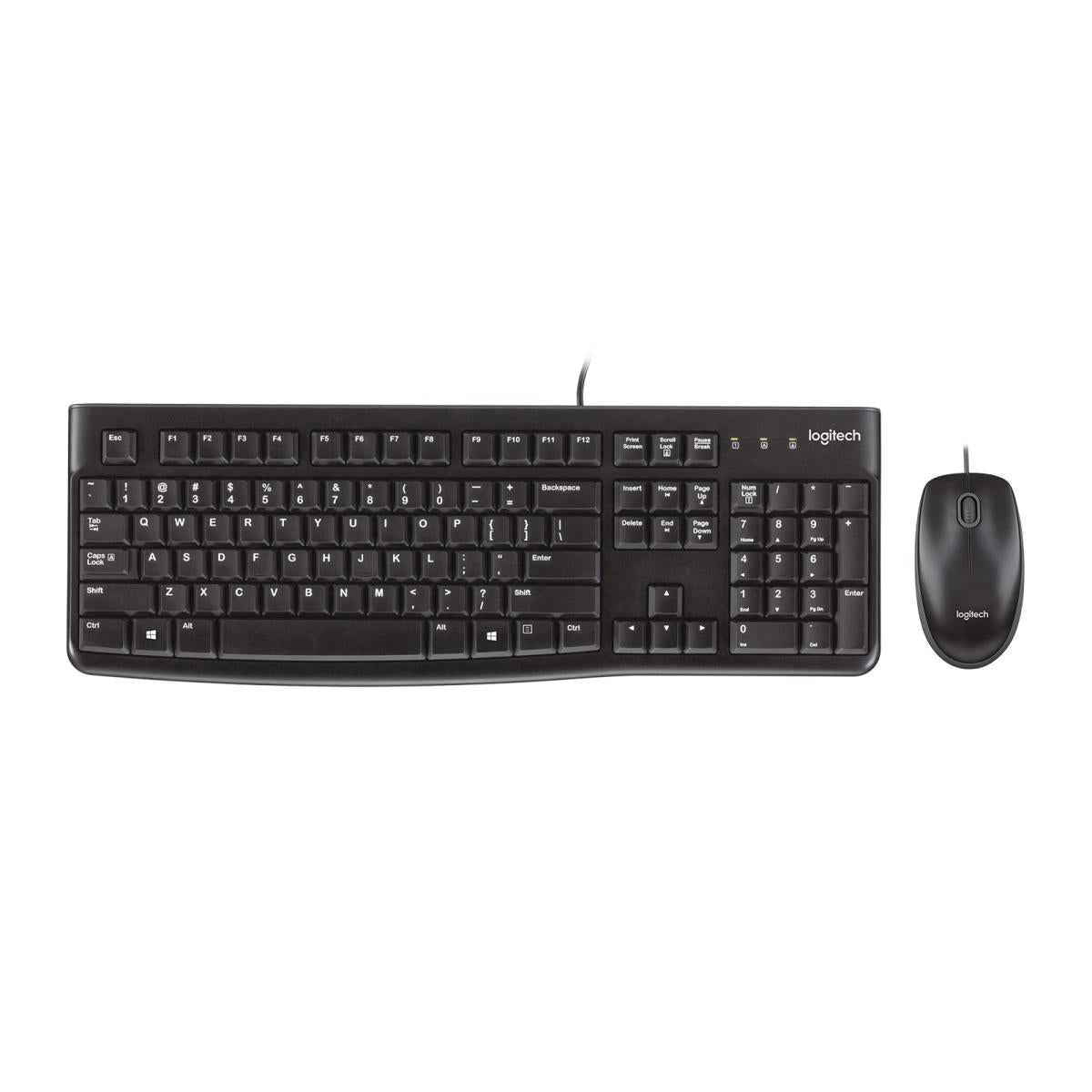 Logitech MK120 Wired Keyboard and Mouse Combo Logitech MK120 Wired Keyboard and Mouse Combo