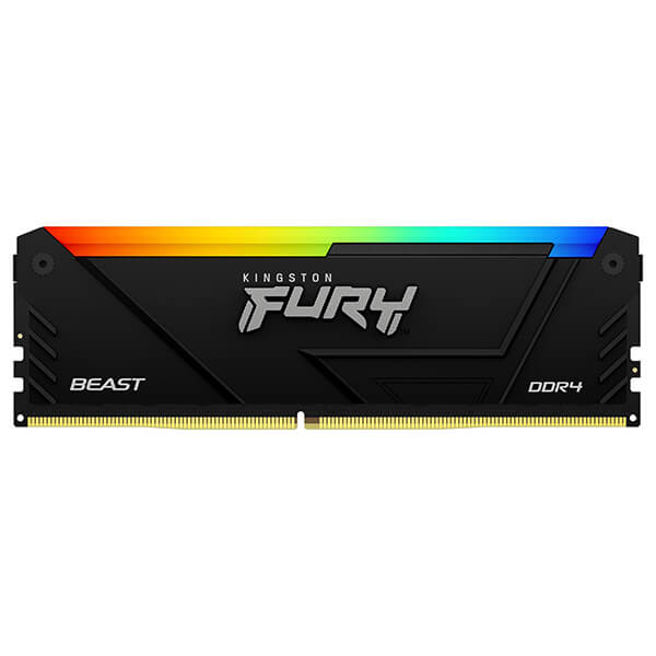 Kingston Fury DDR4 RGB memory module for desktop computer upgrades