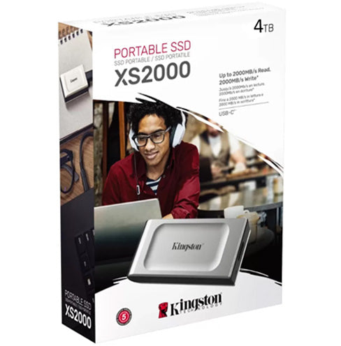 Kingston XS2000 4tb External SSD, solid state drive