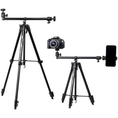 Jmary Kp 2207 Multi Funional Professional Tripod Stand With Camera Phone Holder Black