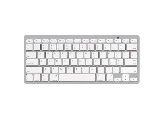 K-1000 Mini Thin Chocolate Wireless Keyboard -White