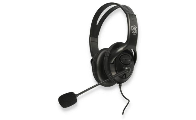 Kr Karler Bass Kr GM705 Audio Mix Wired 1 Pin Headset Black