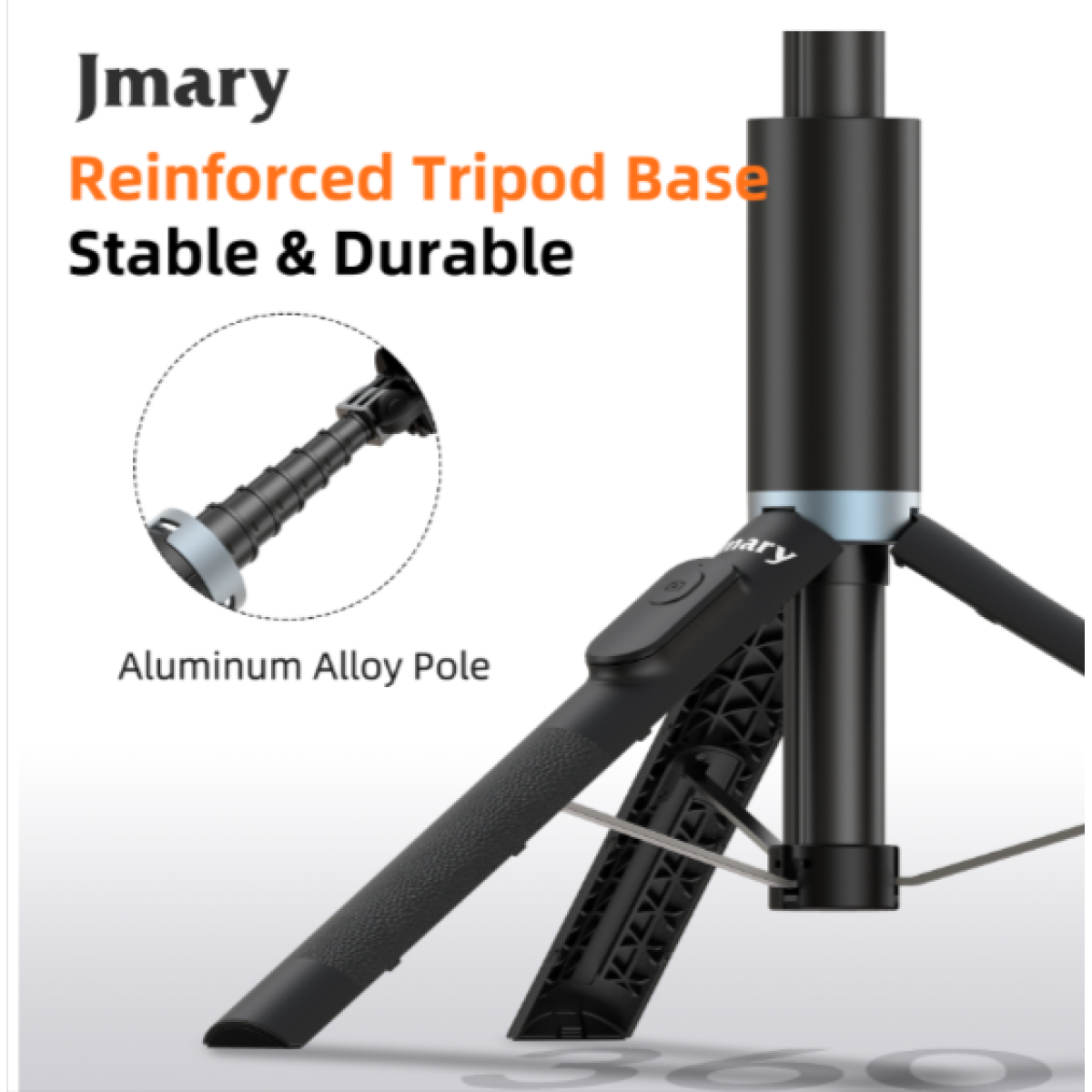 Jmary KT - 259 All - in - One Selfie Stick Tripod 1.6 Meter, camera accessories