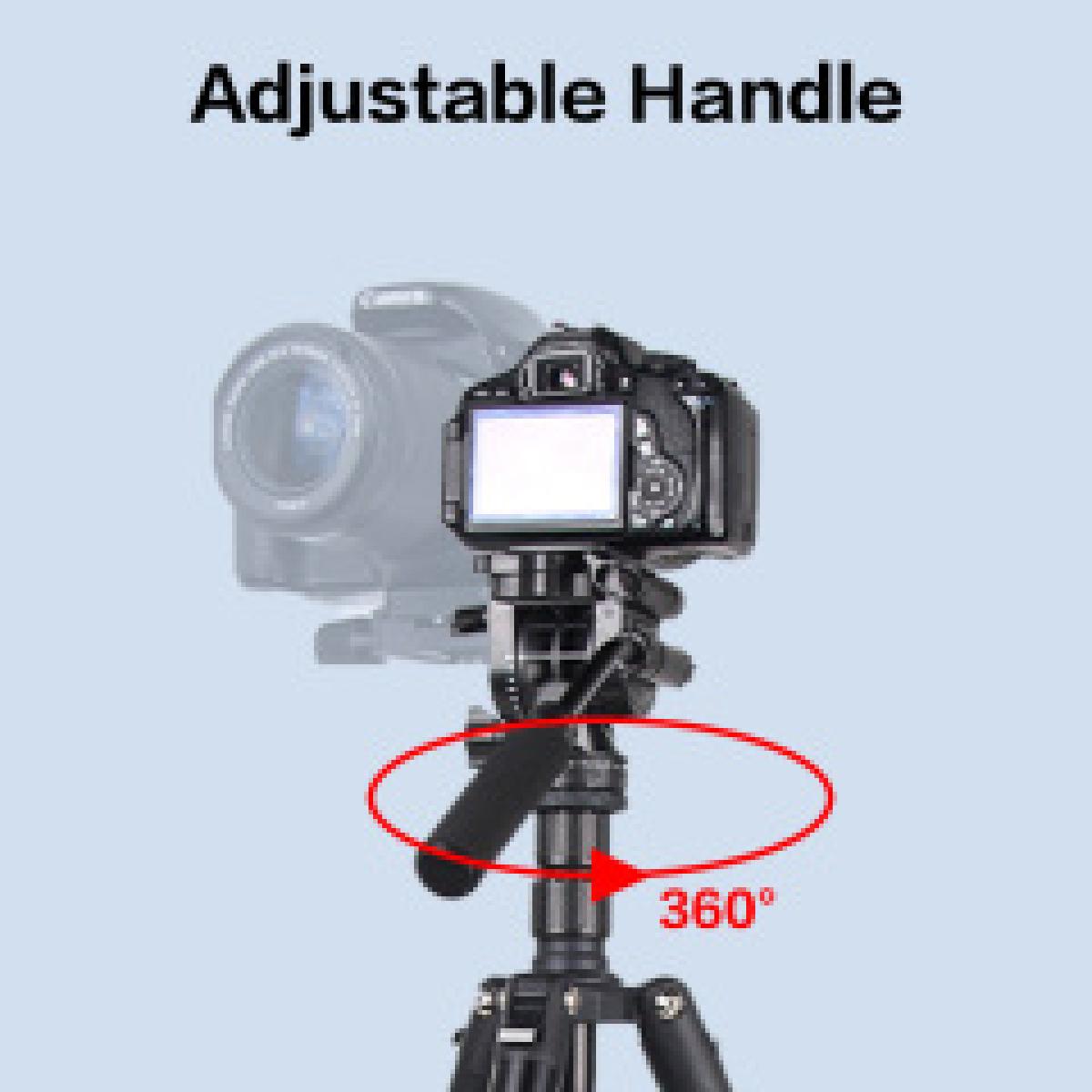 Jmary KT285-NB50 2-in-1 Tripod with Hydraulic Head 1.75M