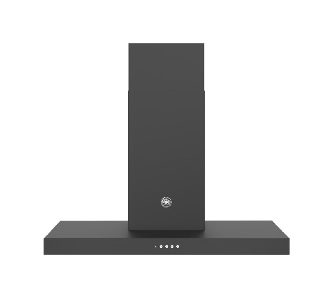 Bertazzoni KT90P1NEV Black Wall Hood, 90cm