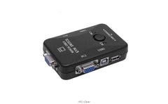 Manual 2 Port USB 2.0 Kvm Vga Switch, network switch