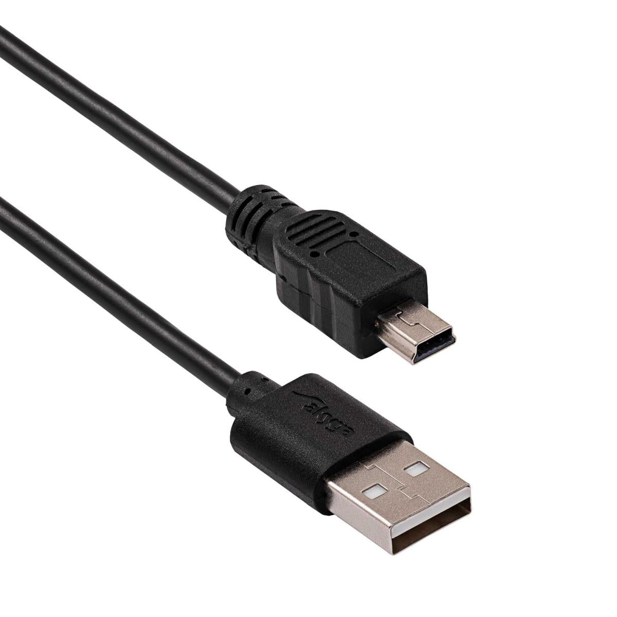 USB 2.0 Cable USB Type-A to Mini USB 5-Pin Male 1M