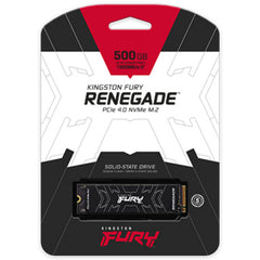 Kingston FURY Renegade 500GB PCIe 4.0 NVMe M.2 SSD