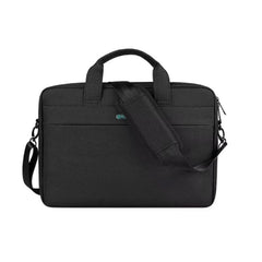 Coteci Laptop Shoulder Bag Up To 16.0" Laptop Sleek Durable & Water Repellent Fabric Lightweight Toploader Black