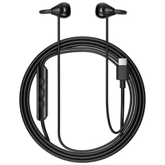 ACEFAST L16 Clip-On USB-C Wired Earphones with Mic Black