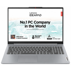 Lenovo IdeaPad Slim 3 15ABR8 (2025) 5Gen AMD Ryzen 5 6-Cores Slim & Powerful Budget-Friendly Laptop , Arctic Grey