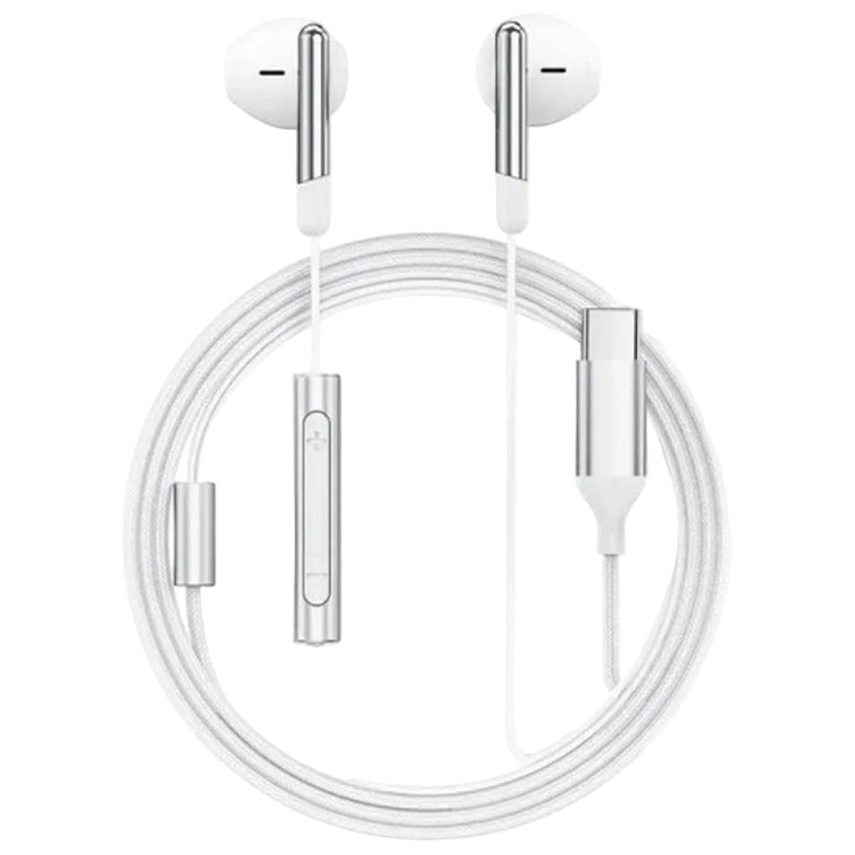 ACEFAST L3 USB-C Wired Earphones with Mic White