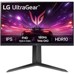 Lg 24gs65f Ultragear 24" Ips Full Hd 180hz Refresh Rate, 1ms (gtg) Response Time, Hdr 10 Amd Freesync & Nvidia G Sync Technology Adjustable Stand , Black