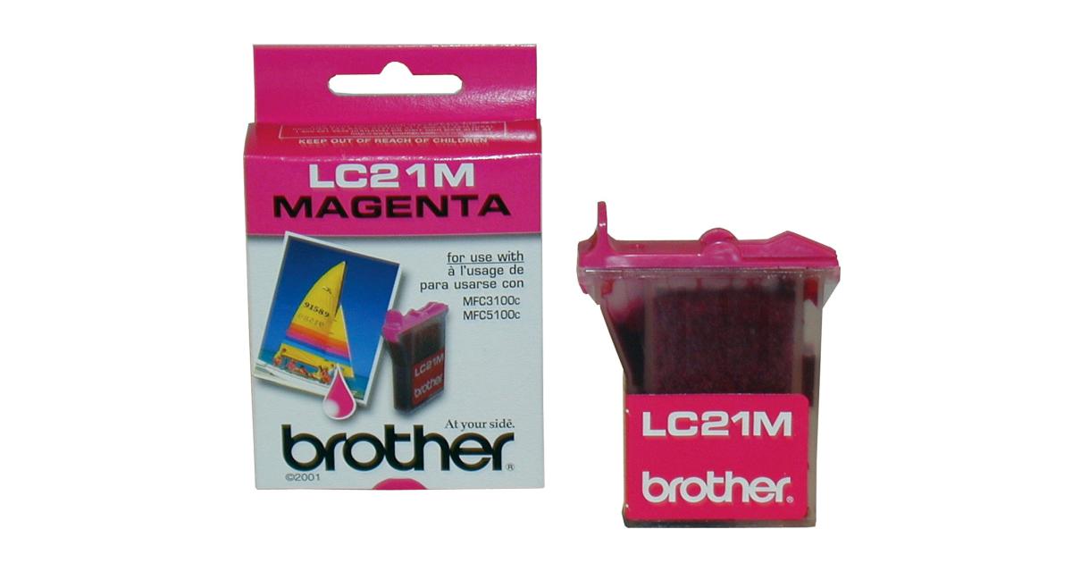 Brother Ink LC-21 Magenta (Original)