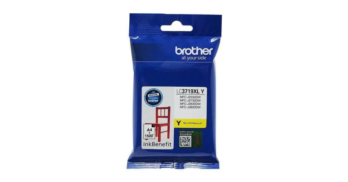Brother Ink LC-3719 Yellow (Original)