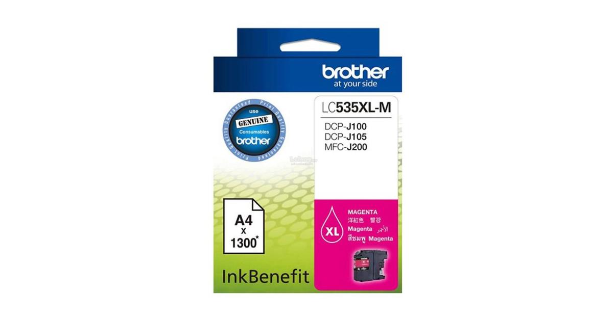 Brother LC - 535 toner cartridge for printer supplies