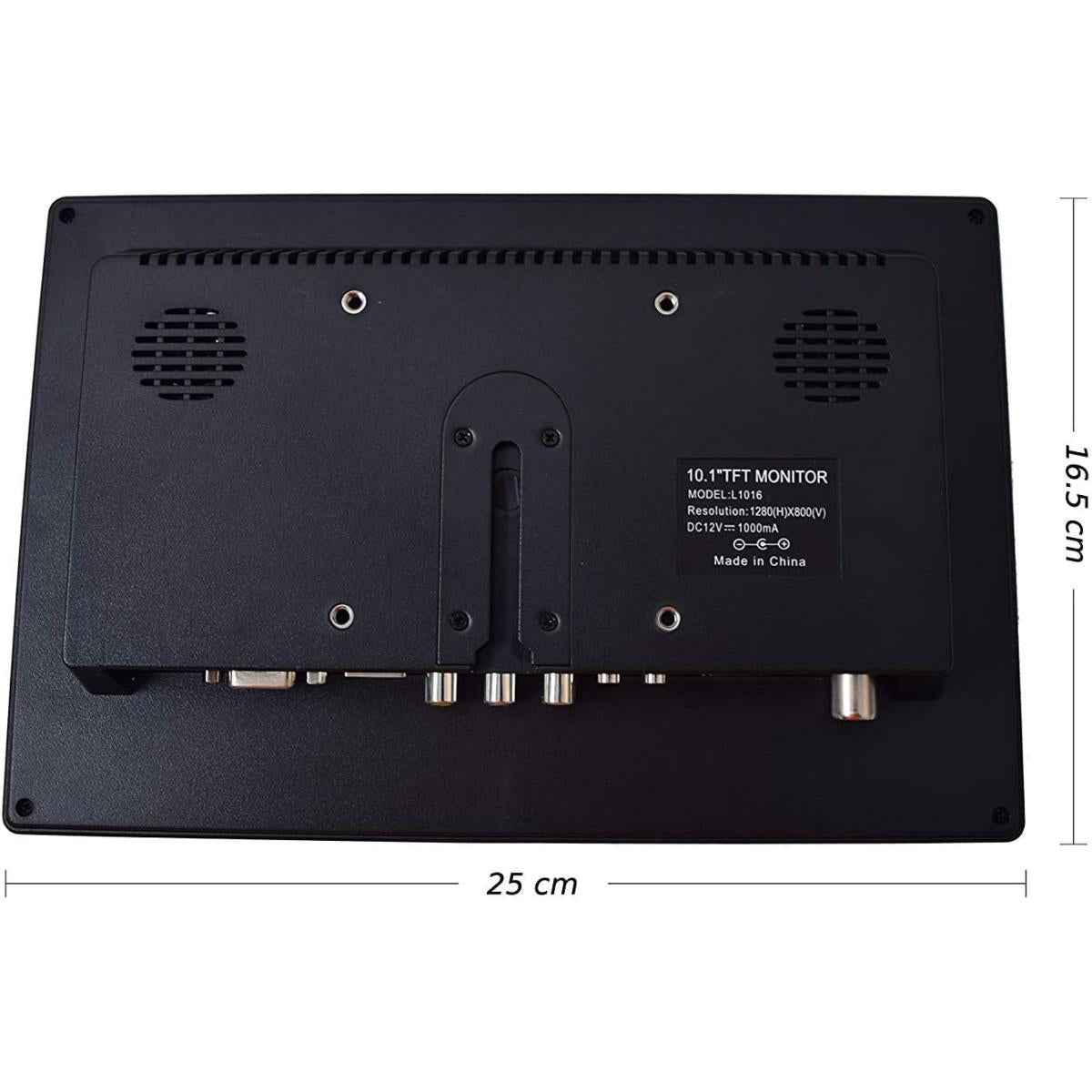 1026H HD 10.1" TFT LCD Color Monitor for Cars