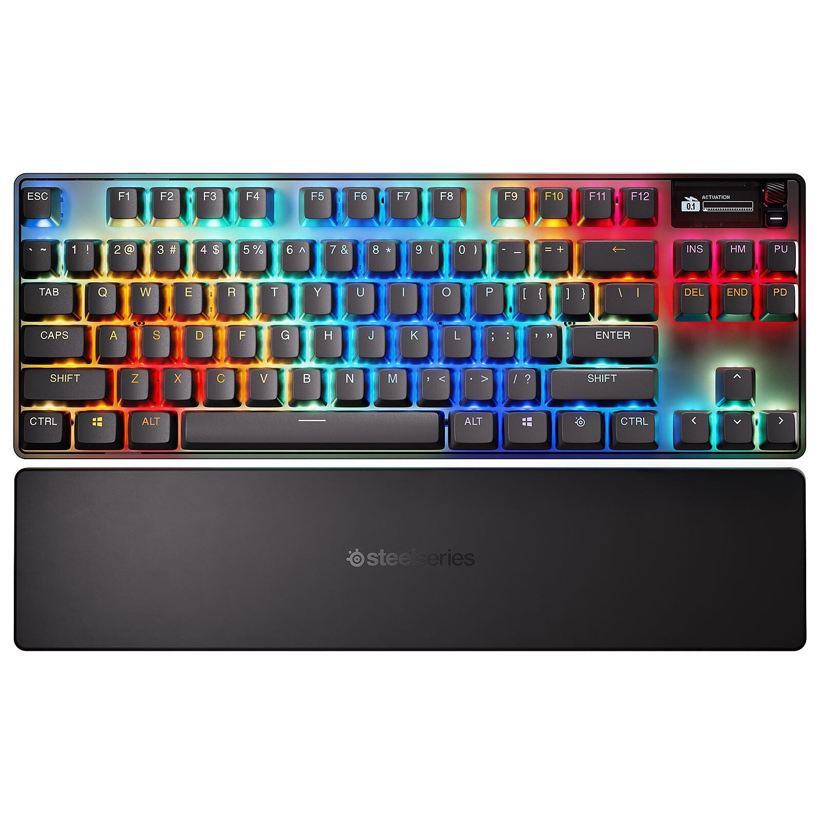 SteelSeries wireless mechanical Bluetooth gaming keyboard for computer setup