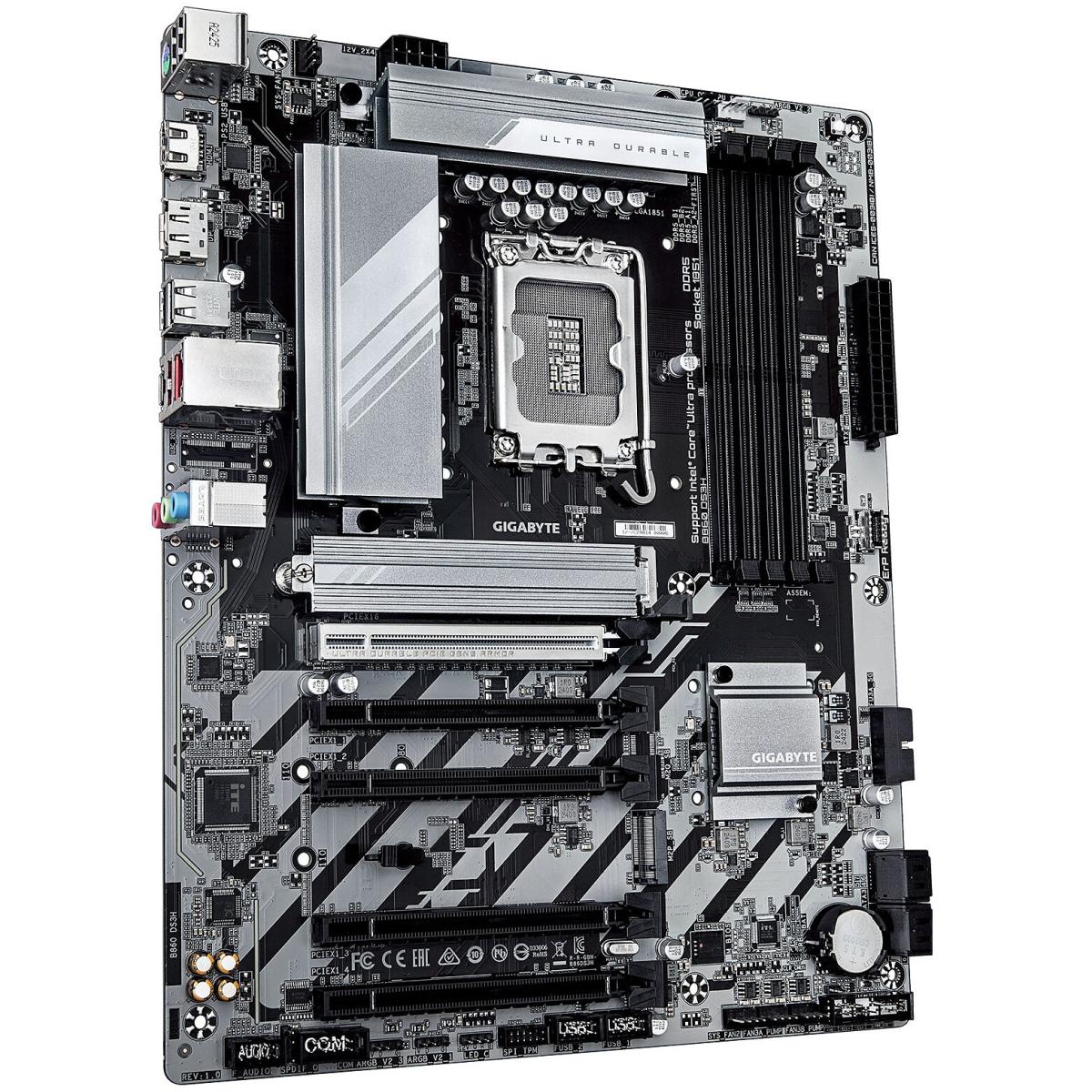 GIGABYTE PCIe motherboard for desktop computer builds
