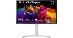 LG 27UP850K-W 27” 4K UHD UltraFine™ IPS Monitor HDR™ 400 and USB Type-C- Monitor