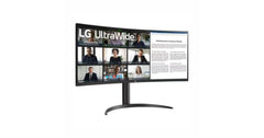 LG 34" 34WR55QK-B Ultrawide™ WQHD HDR 10 100Hz Curved Monitor with USB Type-C.