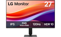 Lg 27u411a B 27" Ips Full Hd 120hz Hdr10 1ms Up To 99% Srgb Dynamic Aion Sync Borderless Design Black Stabilzer Hdmi & Vga Interface Black