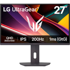 LG UltraGear 27G610A 27" IPS 2K 200Hz 1ms HDR10 & sRGB 99% FreeSync™ Premium Adjustable Stand w/ 2x HDMI, DisplayPort - Black