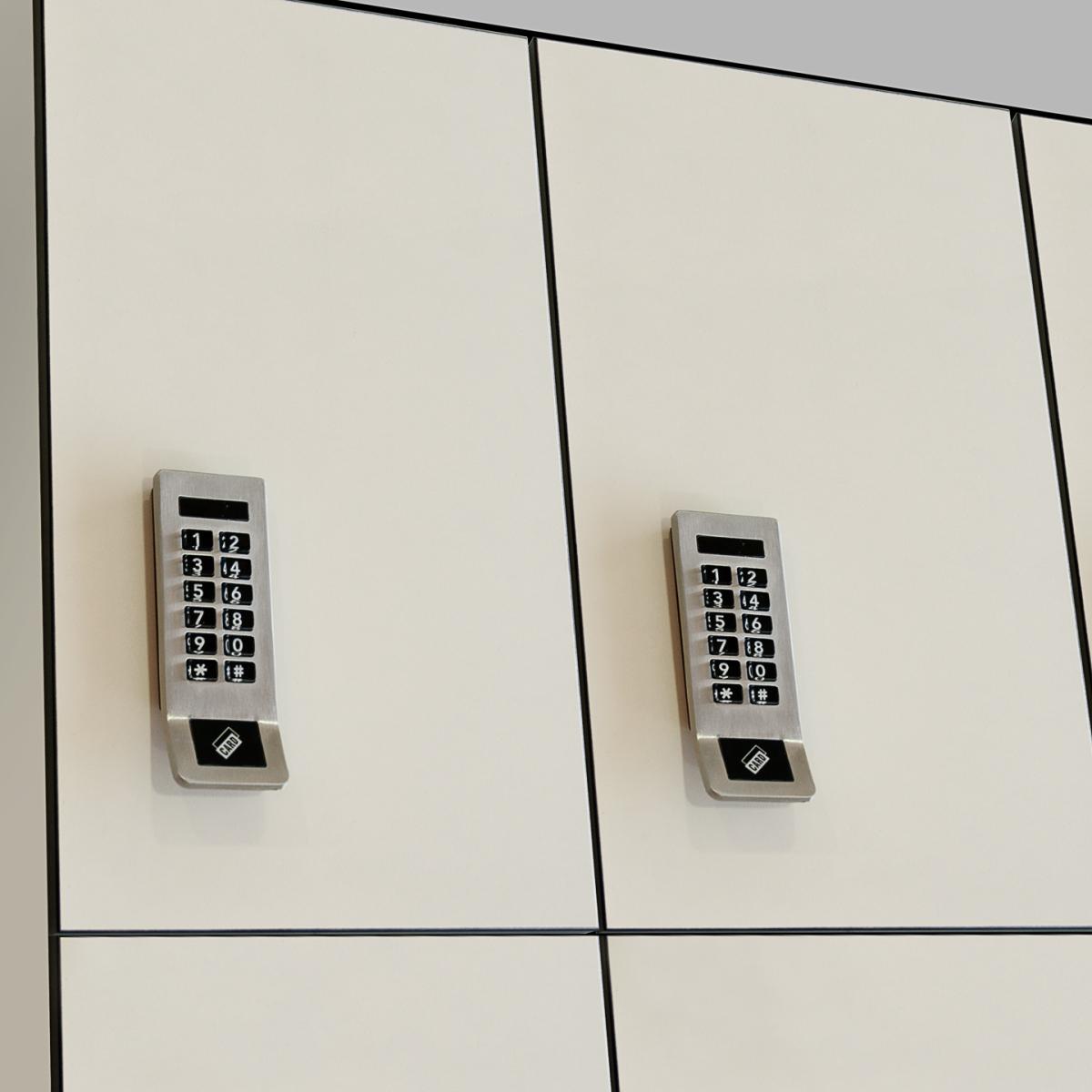 Stainless steel Digital RFID & Password Cabinet Door Lock