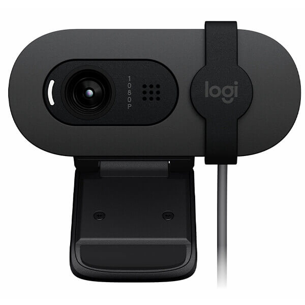 Logitech Brio 100 1080p Full Hd Webcam For Meetings And Streaming