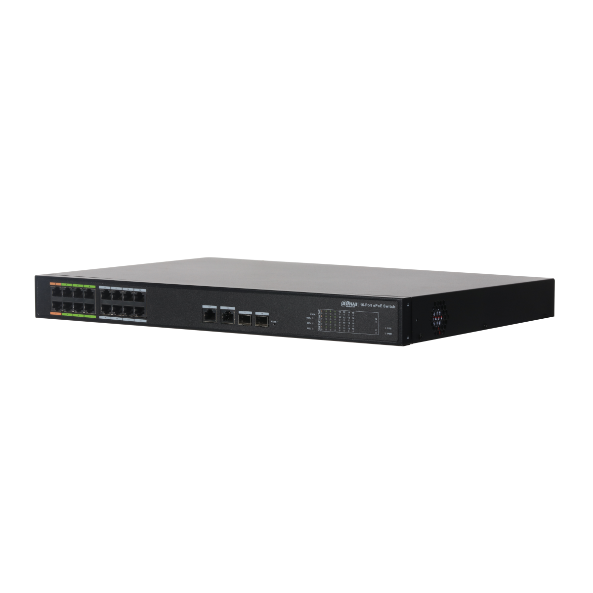 Dahua DH-LR2218-16ET-240 16-Port PoE Switch with 8-Port ePoE