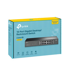 TP-Link LS1016G 16-Port Gigabit Desktop/Rackmount Switch