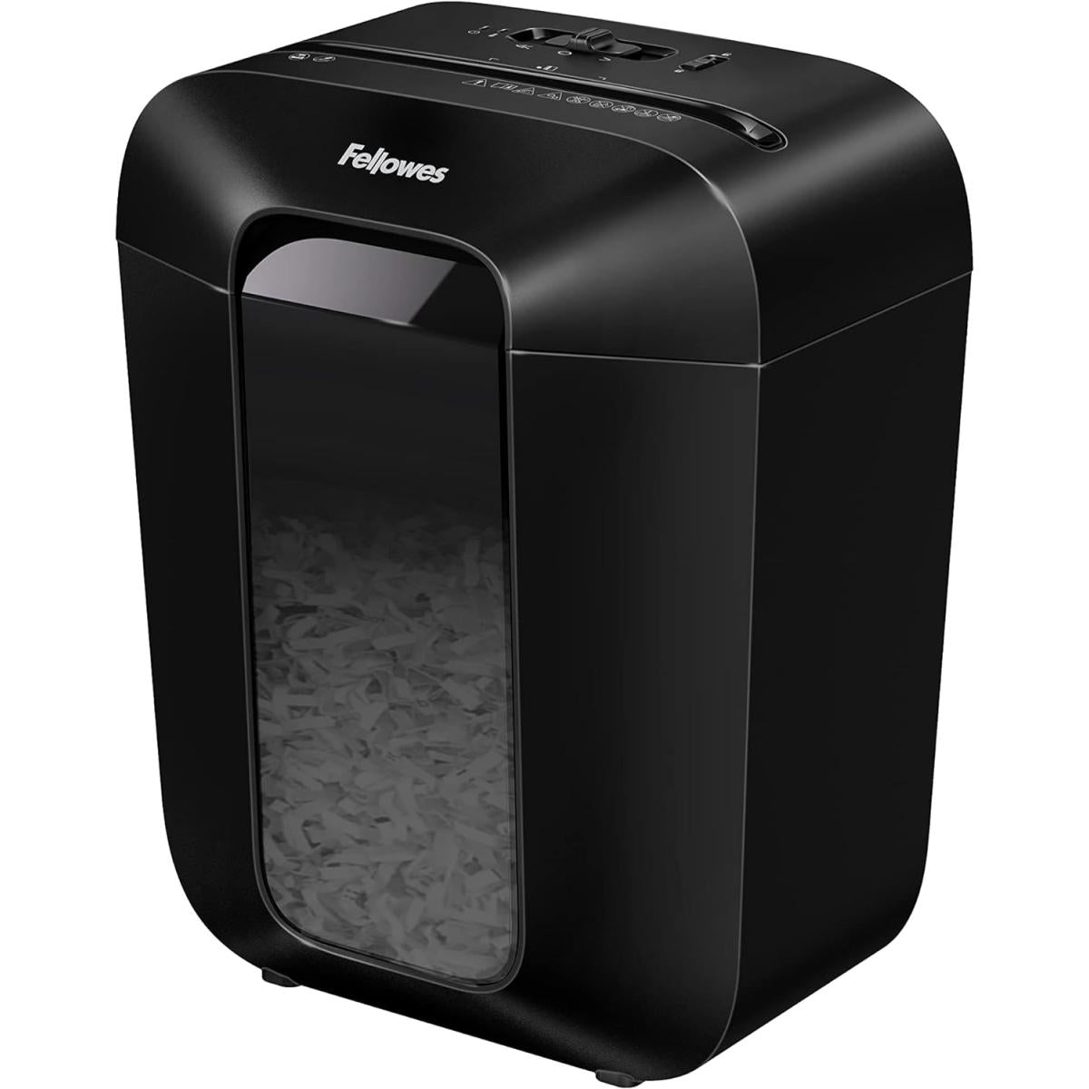 Fellowes Powershred Lx50 9 Sheet Cross Cut Level P 4 Security Grade 4.4 Gallon Bin Paper Shredder