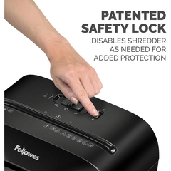 Fellowes Powershred LX50 Cross-Cut Shredder – 9-Sheet, SafeSense
