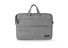 Okade T41 hidden handle Laptop Bag With Air Cushion, Slim Lightweight Protective Computer Case - Gray