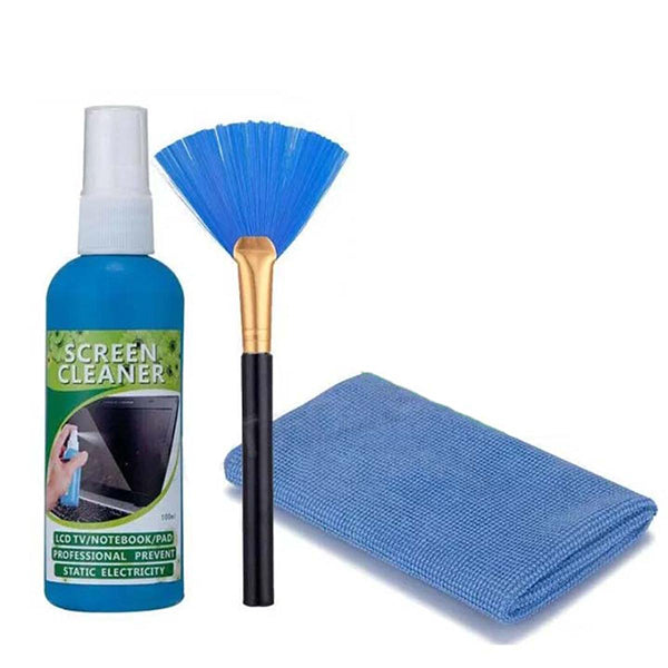 Laptops Screen Cleaning Kit - 3-in-One