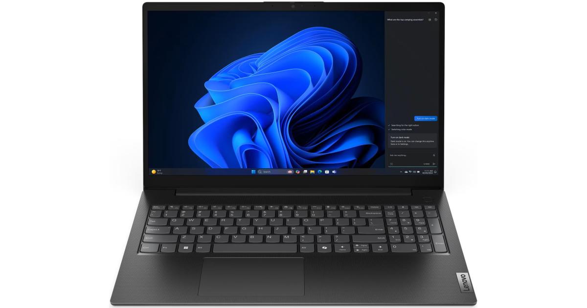 Lenovo V15 G5 IRL 15.6" FHD (1920x1080) TN, 13th Gen Intel Core i5-13420H, Intel UHD Graphics, 16GB DDR5, 512GB M.2 NVMe GEN4 SSD - Black Laptop