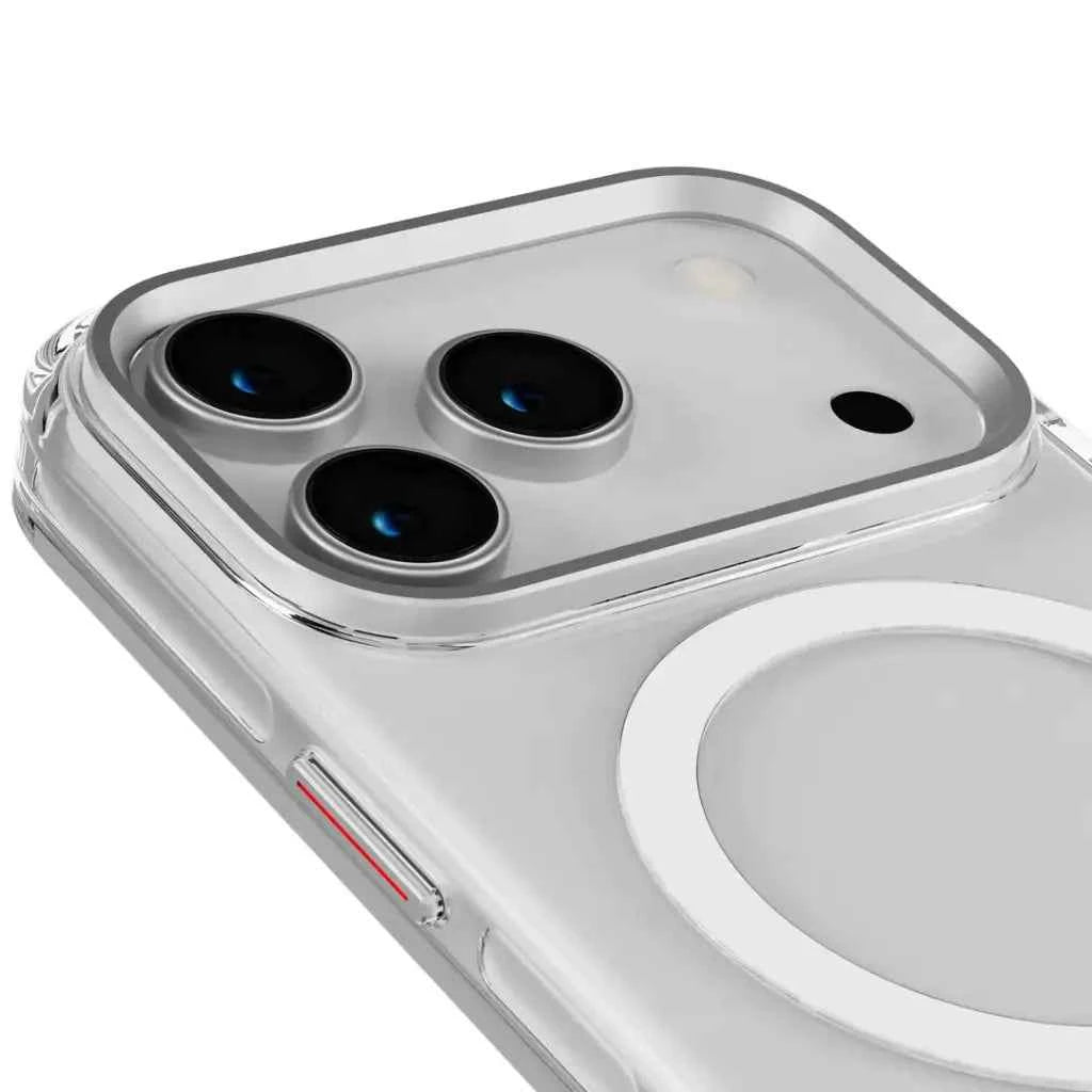 Levelo Allure Hard Case for iPhone 17 Pro/Pro Max - Transparent with phone cases