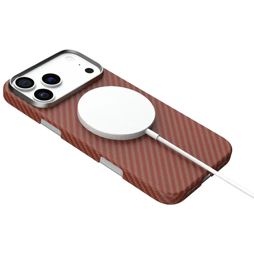 Levelo Sergei 1500D Aramid Fiber Case for iPhone 17 Pro Max