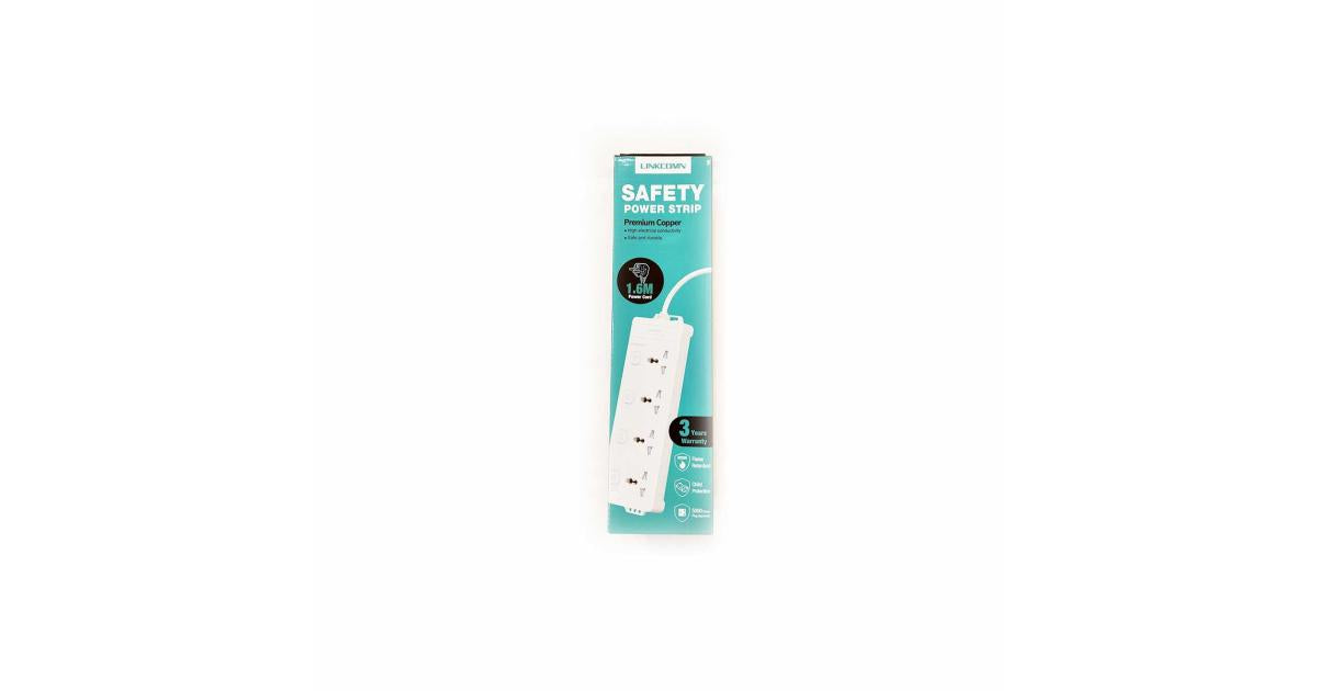 LINKCOMN lc-ps421 EU Power Strip 1.6m LINKCOMN lc-ps421 EU Power Strip 1.6m