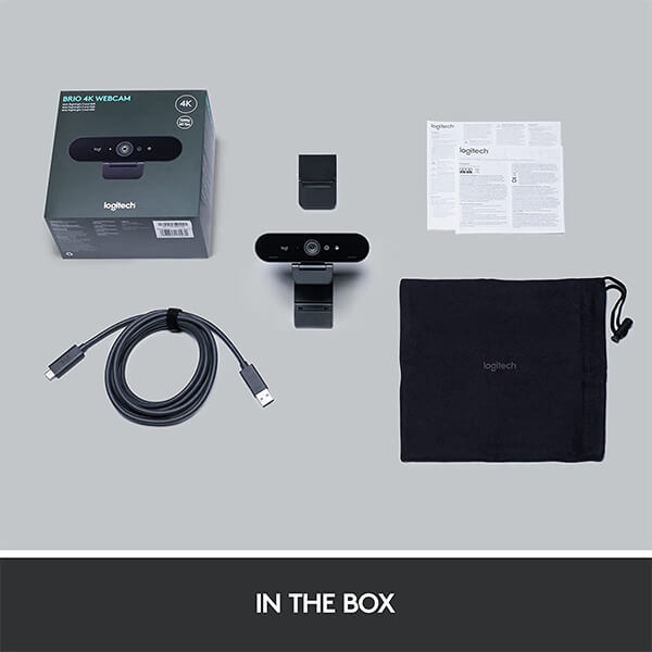 Logitech Brio C1000E Ultra HD 4k Pro Business Webcam