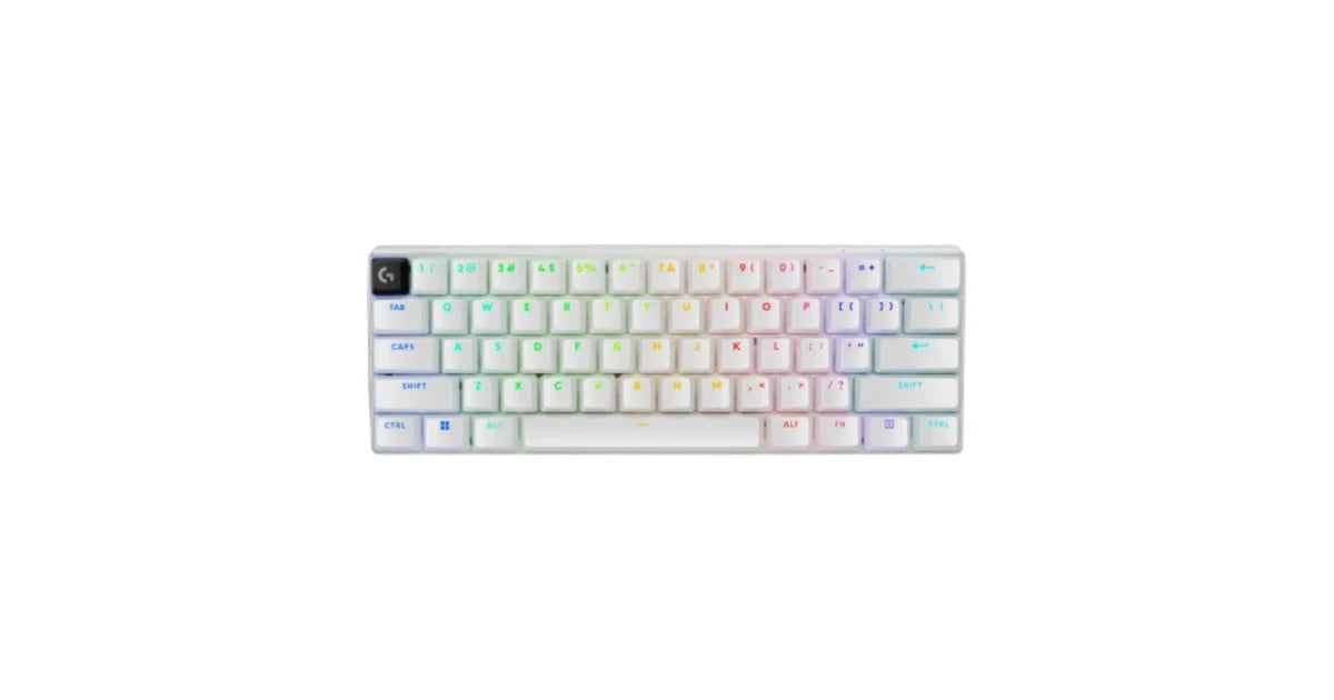 Logitech G PRO X 60 LIGHTSPEED Wireless Gaming Keyboard – White