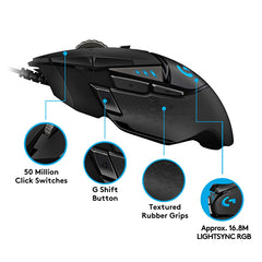 Logitech G502 Hero High Performance Gaming Mouse