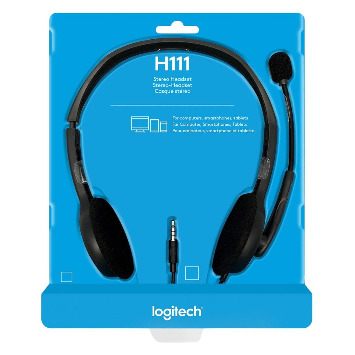 Logitech H111 Stereo Headset Logitech H111 Stereo Headset