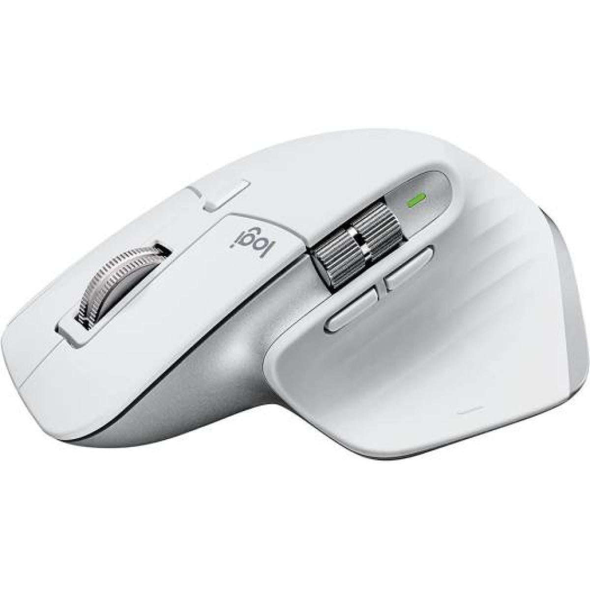 Logitech MX Master 3S Wireless Mouse – 8K DPI, Quiet Clicks, MagSpeed Scroll | Best Productivity Mouse | Pale Gray | 910-006572