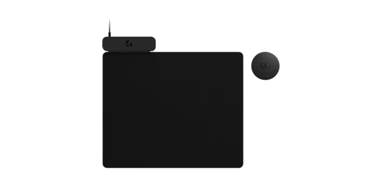 Logitech Powerplay 2 Wireless Charging System Mousepad - Black